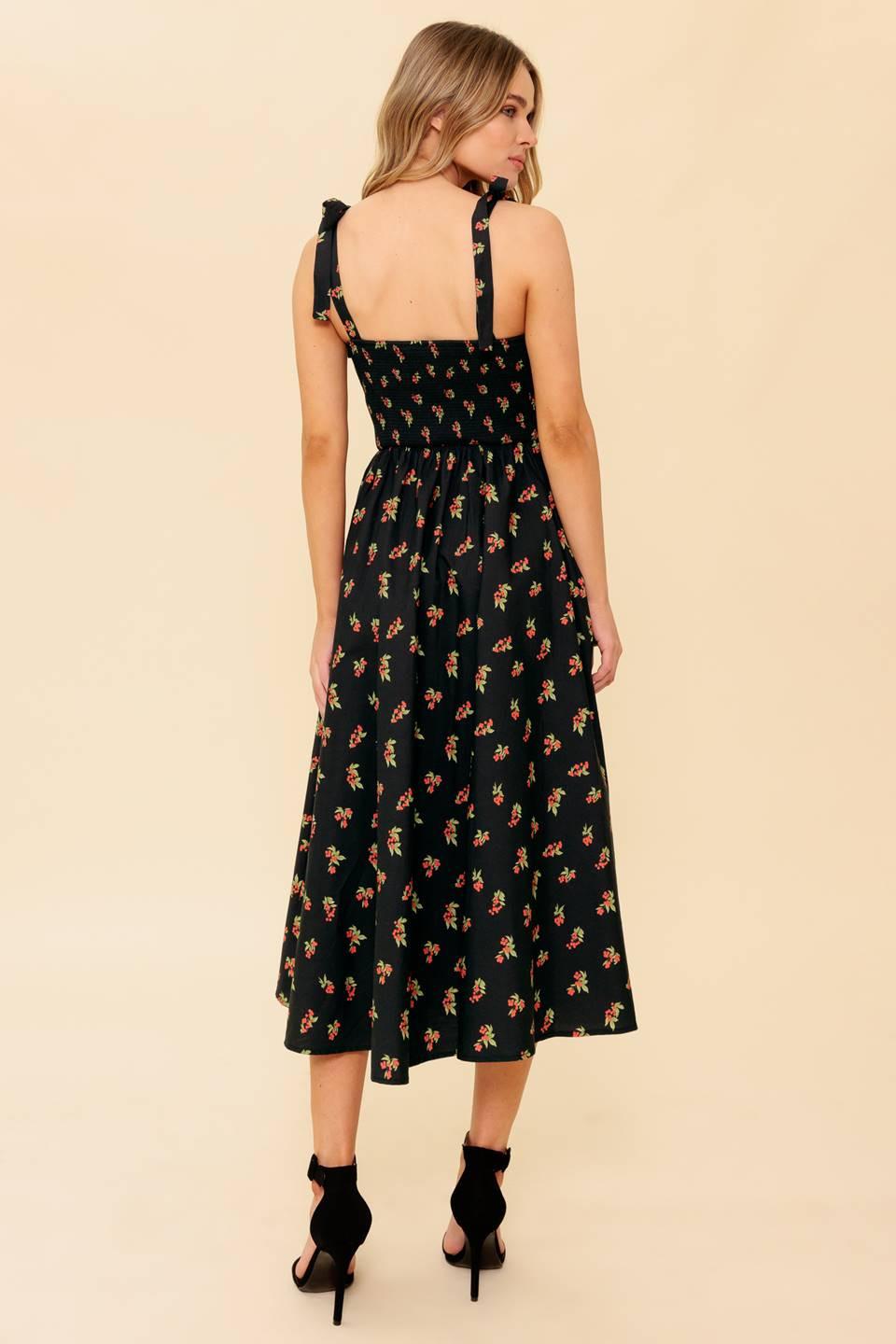 ENCHANTING MOMENTS WOVEN MDI DRESS Flying Tomato