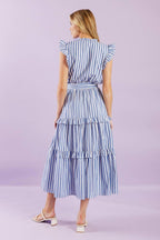 WHEN LIFE GIVES YOU WOVEN MIDI DRESS Flying Tomato