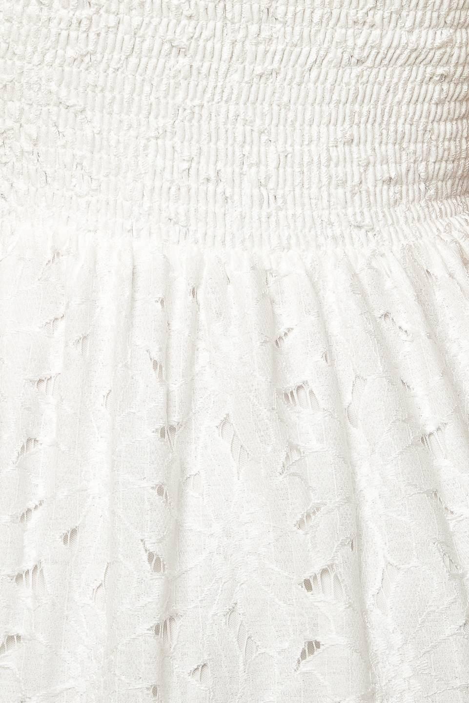 WISHING WELL WHITE WOVEN LACE MAXI DRESS Flying Tomato