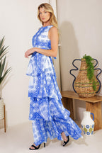 DREAM OF THE FLEET WOVEN MAXI DRESS Flying Tomato
