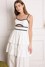 GO GETTER WOVEN MIDI DRESS Flying Tomato