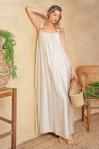 CELESTIAL SKIES WOVEN MAXI DRESS Flying Tomato