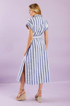 WOULD'VE BEEN THE ONE WOVEN MIDI DRESS Flying Tomato
