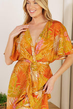 BUDDING HEARTS WOVEN MIDI DRESS Flying Tomato
