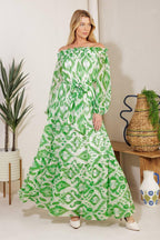ECLIPSE'S WHISPER WOVEN MAXI DRESS Flying Tomato