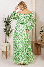ECLIPSE'S WHISPER WOVEN MAXI DRESS Flying Tomato
