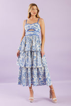 A GREAT ESCAPE WOVEN MIDI DRESS Flying Tomato