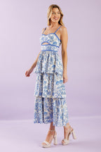 A GREAT ESCAPE WOVEN MIDI DRESS Flying Tomato