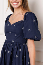 WALK IT OUT WOVEN MINI DRESS Flying Tomato