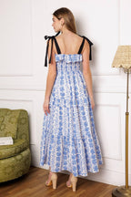 OFF FOR THE DAY WOVEN MIDI DRESS Flying Tomato
