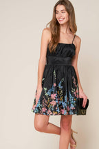 WITH THE TIDE WOVEN MINI DRESS Flying Tomato