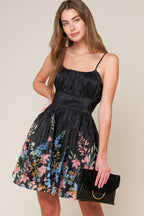 WITH THE TIDE WOVEN MINI DRESS Flying Tomato