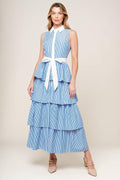 A TOUCH OF GRACE WOVEN MIDI DRESS Flying Tomato