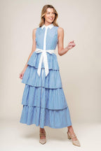 A TOUCH OF GRACE WOVEN MIDI DRESS Flying Tomato
