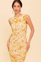 LIVING IN WONDERLAND WOVEN MAXI DRESS Flying Tomato