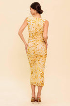 LIVING IN WONDERLAND WOVEN MAXI DRESS Flying Tomato