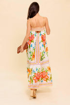 SAID AND DONE IVORY WOVEN MAXI DRESS Flying Tomato