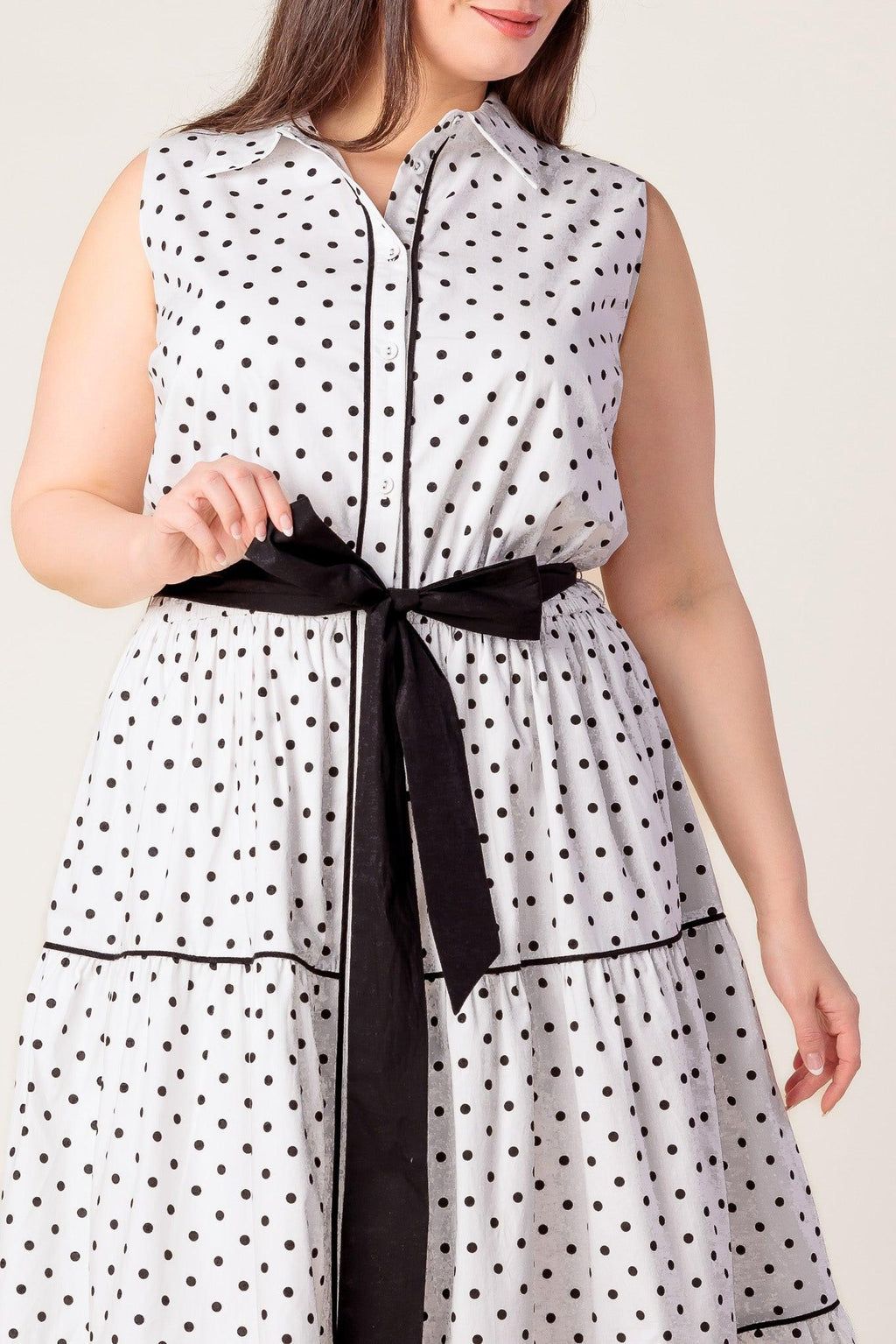 OUT OF REACH WOVEN MIDI DRESS Flying Tomato