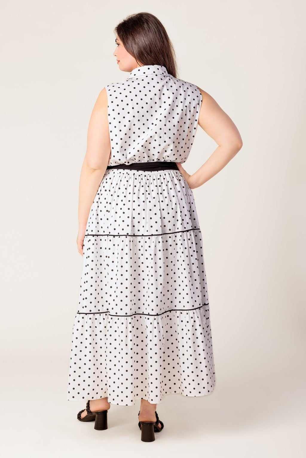OUT OF REACH WOVEN MIDI DRESS Flying Tomato