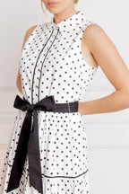 OUT OF REACH WOVEN MIDI DRESS Flying Tomato