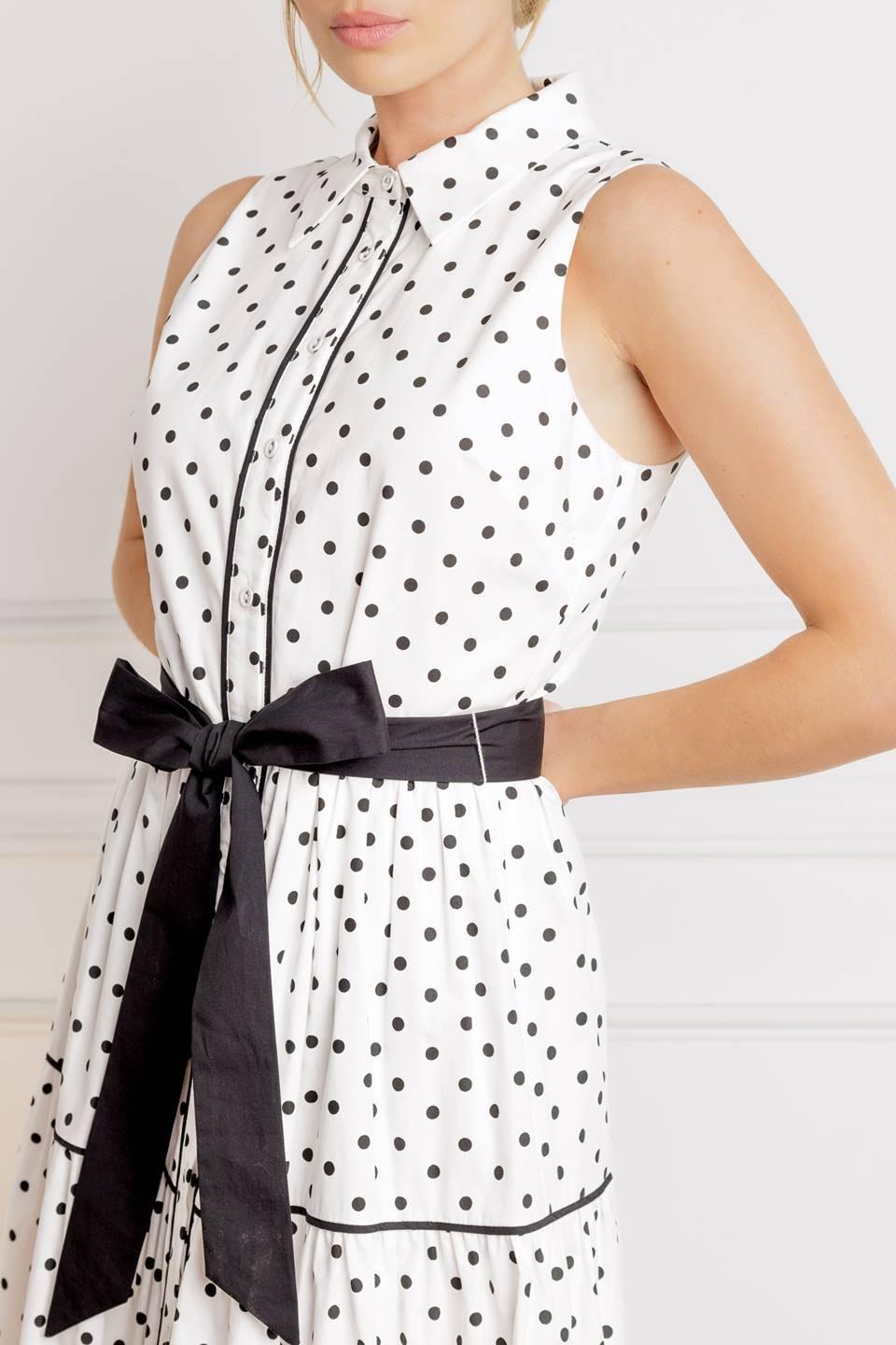 OUT OF REACH WOVEN MIDI DRESS Flying Tomato