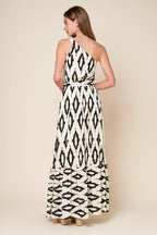 PERFECT SENSATION WOVEN MAXI DRESS Flying Tomato