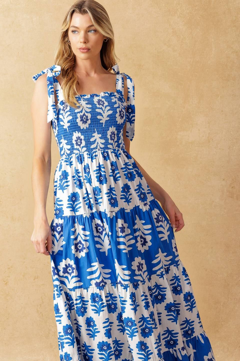 GLAMOUR IN MOTION WOVEN MAXI DRESS Flying Tomato