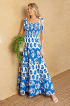 GLAMOUR IN MOTION WOVEN MAXI DRESS Flying Tomato