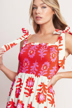 GLAMOUR IN MOTION WOVEN MAXI DRESS Flying Tomato