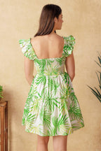 ADORABLE INTENTIONS WOVEN MINI DRESS Flying Tomato