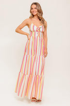 SEE THE GOOD WOVEN MAXI DRESS Flying Tomato