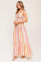 SEE THE GOOD WOVEN MAXI DRESS Flying Tomato