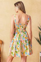 SECRET CRUSH WOVEN MINI DRESS Flying Tomato