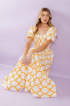 ICONIC SUMMER WOVEN MIDI DRESS Flying Tomato