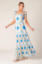 MY DEBUT WOVEN MAXI DRESS Flying Tomato