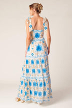 MY DEBUT WOVEN MAXI DRESS Flying Tomato