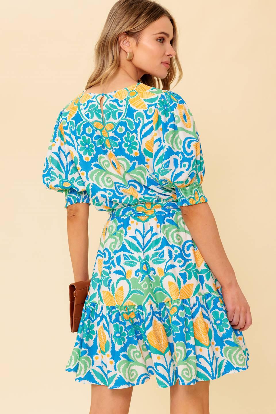 LOVE IN YOUR EYES WOVEN MNI DRESS Flying Tomato