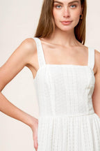AFTER THE RAIN WHITE LACE MAXI DRESS Flying Tomato