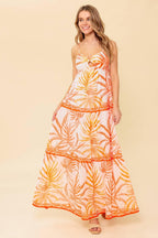 MAGICAL MAGNETISM WOVEN MAXI DRESS Flying Tomato