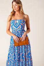 LAKESIDE PICNIC WOVEN MAXI DRESS Flying Tomato