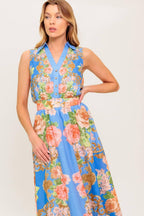 LOST IN A DREAM WOVEN MIDI DRESS Flying Tomato