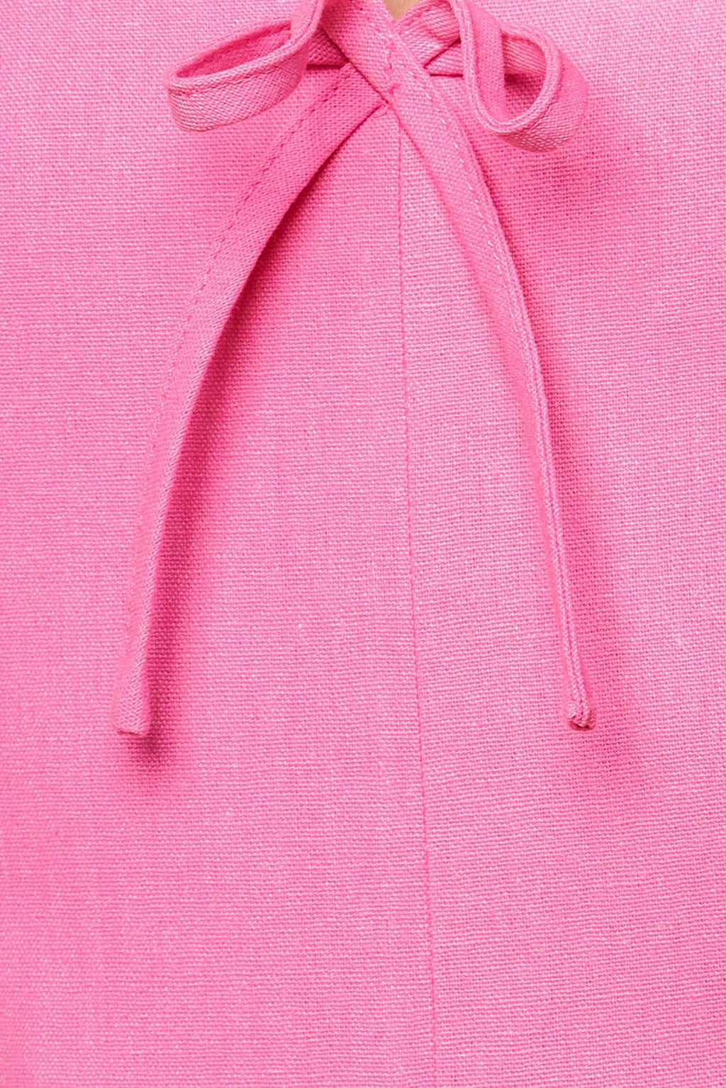 LET THE LIGHT PINK WOVEN MIDI DRESS Flying Tomato