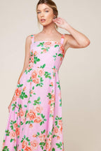 TIME FOR TEAM WOVEN MIDI DRESS Flying Tomato
