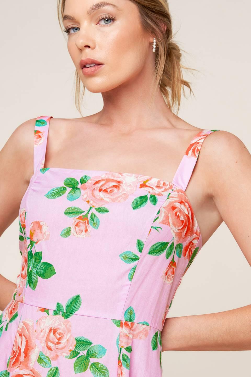 TIME FOR TEAM WOVEN MIDI DRESS Flying Tomato