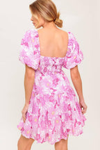 MEADOW RHYTHM WOVEN EYELET MINI DRESS Flying Tomato