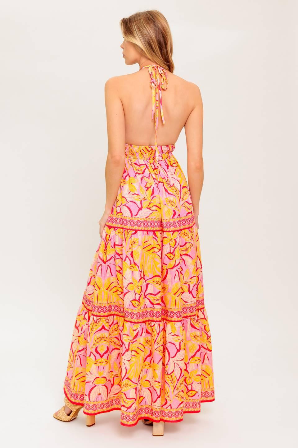 GO WITH GRACE WOVEN MAXI DRESS Flying Tomato