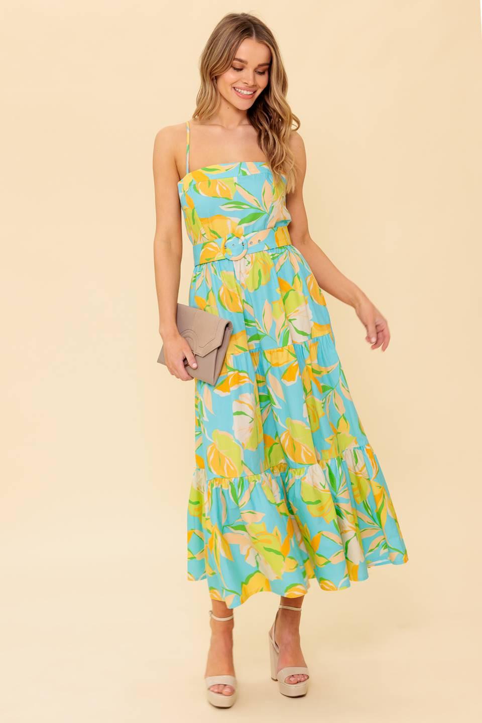 PERFECTION BOUND WOVEN MDI DRESS Flying Tomato