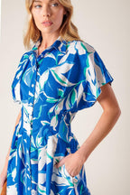 LOCAL ART SHOW WOVEN MIDI DRESS Flying Tomato