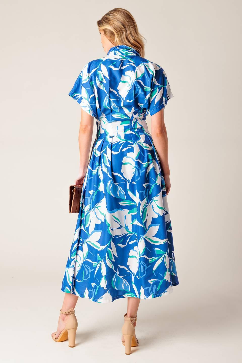 LOCAL ART SHOW WOVEN MIDI DRESS Flying Tomato