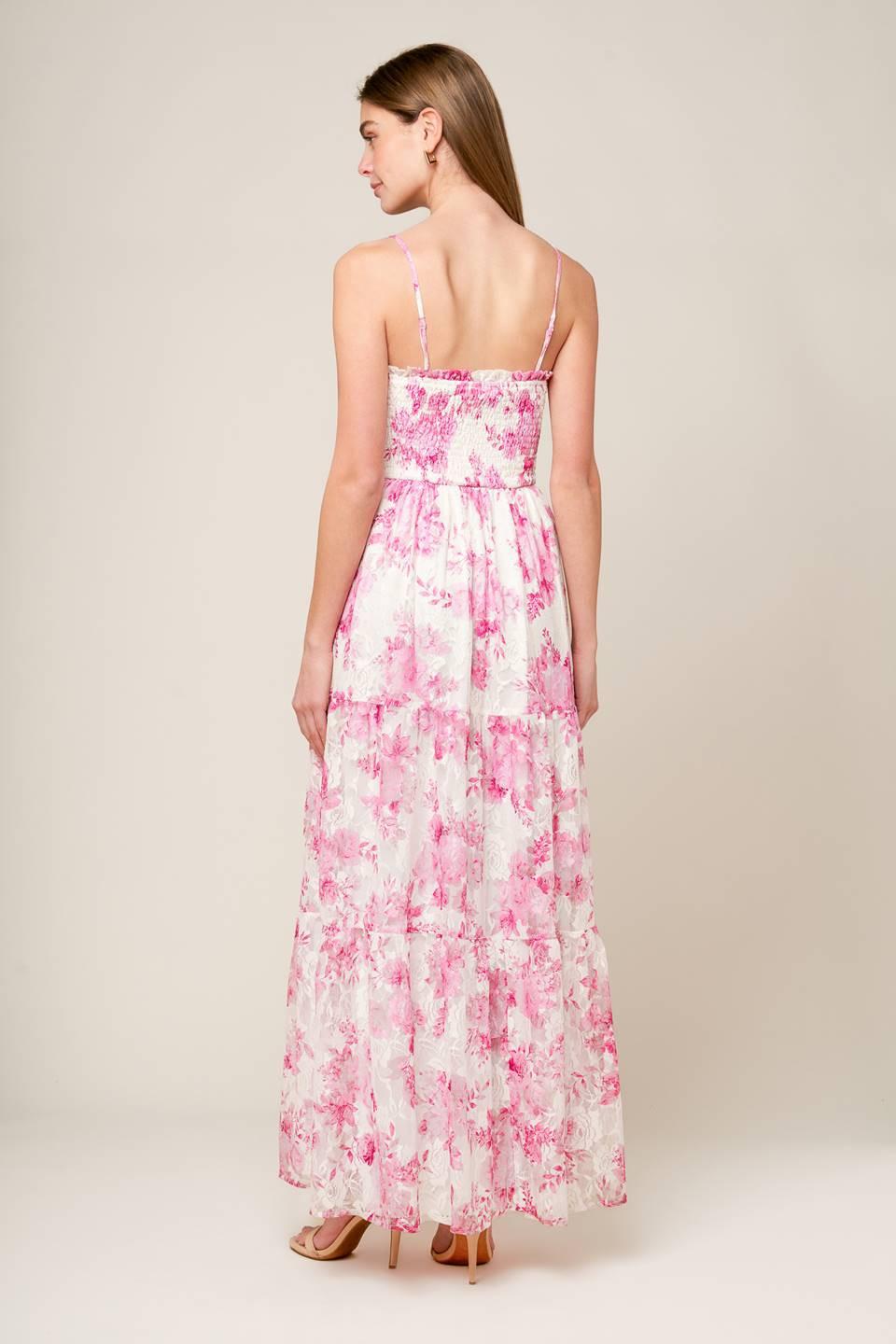 IN THIS MOMENT WOVEN LACE MAXI DRESS Flying Tomato